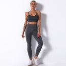 2 piece Seamless Gym Set Yoga Pants Clothing Bra Leggings Workout Shorts Sportswear Fitness Ensembles Sports Wear Women Outfits