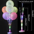 Table Balloon Arch Set Ballon Column Stand for Wedding Birthday Party Decorations Kids Balloons Accessories Christmas Decor ball