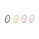 3pcs Stainless Steel Nose Hoop Ring Septum Lip Studs Cartilage Earrings Circular Tragus Ear Piercing Horseshoe Body Jewelry 16G