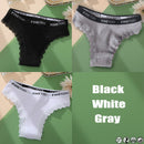 3PCS/Set Cotton Panties Brazilian Style Women Underwear Lace Sexy Lingerie for Female Underpants Thong Panties Briefs Intimates