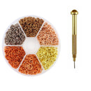 1000pc+ Pierced Arylictips Punk Charms 5-6mm Loops Metal Tools Piercing Jewelry Connect Hoop Decoration Nail Art Alloy Ring 2021