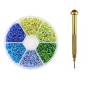 1000pc+ Pierced Arylictips Punk Charms 5-6mm Loops Metal Tools Piercing Jewelry Connect Hoop Decoration Nail Art Alloy Ring 2021