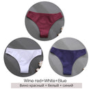 3PCS/Set Cotton Underwear Women M-2XL Comfortable Panties Ladies Plus Size Underpants Solid Color Briefs Female Lingerie