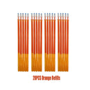 25Pcs Creative Drawing Gel Pen Erasable Refills Rod 0.5mm Ink Washable Handle Ballpoint Pens kawaii Stationery for School Office