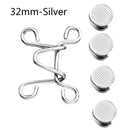 27/32MM Nail-free Waist Buckle Waist Closing Artifact Adjustable Snap Button Removable Detachable Clothing Pant Sewing Tool