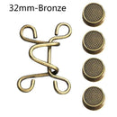 27/32MM Nail-free Waist Buckle Waist Closing Artifact Adjustable Snap Button Removable Detachable Clothing Pant Sewing Tool