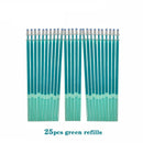25 pcs/set Erasable Gel Pen Refills Rod 0.5mm Washable Handle Magic Erasable Pen for School Pen Writing Tools Kawaii Stationery