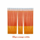 25 pcs/set Erasable Gel Pen Refills Rod 0.5mm Washable Handle Magic Erasable Pen for School Pen Writing Tools Kawaii Stationery