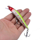 1PCS Minnow Fishing Lure 95mm 8g Floating Hard Bait Wobbler Jig Bait Crankbait Carp Striped bass Pesca Fishing tackle SwimBait