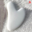 1pc Heart Shape SPA Massage Beeswax Gua sha Scraping Massage Scraper Face Massager Acupuncture Guasha Board Massager for face