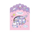 Mohamm 40PCS/1 Box PVC Washi Paper Cute Bear Sticker Scrapbooking Stationery School Supplies