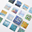 45Pcs/box Beautiful Scenery Stickers Cute Colorful Cloud Stickers Journal Diary Scrapbooking Stationery Decoration Stickers