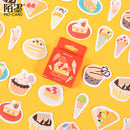 45Pcs/box Beautiful Scenery Stickers Cute Colorful Cloud Stickers Journal Diary Scrapbooking Stationery Decoration Stickers