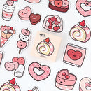 45Pcs/box Beautiful Scenery Stickers Cute Colorful Cloud Stickers Journal Diary Scrapbooking Stationery Decoration Stickers