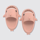 Mo Dou 2021 New Summer Slippers Lovely Shark Shape Slides Outdoor Women Shoes Kids Children Flip Flops Men Couples Cartoon EVA