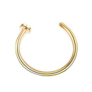 8mm Punk Stainless Steel Fake Nose Ring C Clip Lip Ring Earring Helix Rook Tragus Faux Septum Body Piercing Jewelry