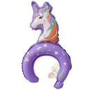 20pcs Cute Animal Tiara Headband Balloon Frog Panda Fox Tiger Cat Baby Shower Kids Toy Happy Birthday Wedding Party Decoration