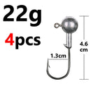 1g 2g 3g 4g 5g 10g 20g 22g 25g 28g crank Jig head hook fishing hook head Jig lure hard bait soft worm jig hook for fishing