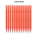 0.7mm Magic Erasable Pen Press Gel Pen Set 8 Colors Erasable Refill Rod Gel Ink Stationery Retractable Pens Washable Handle Rod