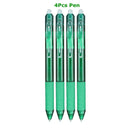 0.7mm Magic Erasable Pen Press Gel Pen Set 8 Colors Erasable Refill Rod Gel Ink Stationery Retractable Pens Washable Handle Rod