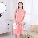 Household Wearable Bathrobes Women Microfiber Soft And Skin-Friendly Absorbent Bath Towels Home Textiles Bathroom Sauna Towels