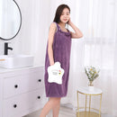 Household Wearable Bathrobes Women Microfiber Soft And Skin-Friendly Absorbent Bath Towels Home Textiles Bathroom Sauna Towels