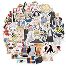 10/30/50pcs/pack Tokyo Revengers Japanese anime Cartoon Stickers For Skateboard Computer Notebook Car Decal Children's Toys Etc
