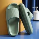 Women Thick Platform Slippers Indoor Bathroom Slipper Soft Eva Anti-Slip Couples Home Floor Slides Ladies Summer Shoes