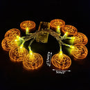 1.5m 10Led Halloween Pumpkin Ghost Skeletons Bat Spider Led Light String Festival Bar Home Party Decor Christmas Ornament