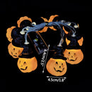 1.5m 10Led Halloween Pumpkin Ghost Skeletons Bat Spider Led Light String Festival Bar Home Party Decor Christmas Ornament