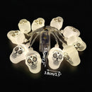 1.5m 10Led Halloween Pumpkin Ghost Skeletons Bat Spider Led Light String Festival Bar Home Party Decor Christmas Ornament