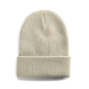 New Unisex Multicolor Autumn & Winter Beanie Hat Men Basic Daily Beanie Women Soft Knitted Hat Elegant All-match Streetwear Cap