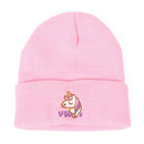 Cute Smile Crochet Knit Cap Beanie 2019 Autumn New Solid Warm Skullies Beanies Caps Female Knitted Hat Ladies Girls Winter Hats