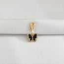 1Pc Goth Butterfly Copper Wire Spiral Fake Piercing Nose Ring Punk Gold Color Clip Nose Ring Ear Clip Cuff Body Jewelry