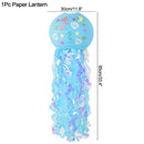 Little Mermaid Party Balloons 32inch Number Foil Balloon Kids Birthday Party Decoration Supplies Baby Shower Decor Helium Globos