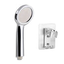 1PC Pressurized Nozzle Shower Head  Bathroom Accessories High Pressure Water Saving Rainfall ABS Chrome  Shower Head