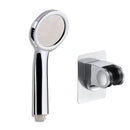 1PC Pressurized Nozzle Shower Head  Bathroom Accessories High Pressure Water Saving Rainfall ABS Chrome  Shower Head