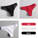 3Pcs/Lot Women's Cotton G-String Thong Panties String Underwear Women Briefs Sexy Lingerie Pants Intimate Ladies