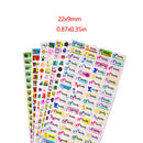 100Pcs Personal Name Stickers Waterproof Cute Custom children stickers For Daycare Scrapbook School Scrapbooking stickers
