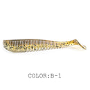 2019 Supercontinent 50mm 80mm 95mm 110mm Fishing Lures soft lure Artificial bait Predator Tackle for pike and Pike