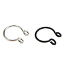 2pcs U Shaped Fake Nose Ring Hoop Septum Rings Stainless Steel Nose Piercing Fake Piercing Oreja Pircing Jewelry