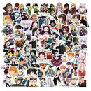 10/50/100PCS Cartoon Anime Attack on Titan/My Hero Academia Sticker For Kids DIY Luggage Laptop Skateboard Motorcycle Decals