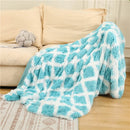 Shaggy Throw Blanket Soft Long Plush Bed Cover Blanket Fluffy Faux Fur Bedspread Blankets for Beds Couch Sofa