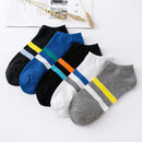 10 Pieces=5 Pairs/lot Men Socks Mesh Breathable Short Casual Socks Summer Cotton Sports Socks Absorb Sweat Ankle Socks Set Meias