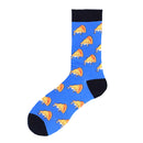 MYORED 1 pair men socks cotton funny crew socks cartoon animal fruit dog women socks novelty gift socks for spring autumn winter