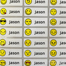 90Pcs Name Sticker Customize Stickers Waterproof Personalized Labels Children School Stationery variety patterns animal boy tag