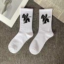 Korean Style Harajuku Skateboard Long Socks Creative Fun Lightning Hip Hop Style Socks Unisex Street Couple Socks