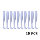 10CM Fishing Accessories Soft Lures for Bait All Artificial Feeder Silica Gel Crankbaits Tackle 2021 Surface Sea Lure With Salt