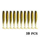 10CM Fishing Accessories Soft Lures for Bait All Artificial Feeder Silica Gel Crankbaits Tackle 2021 Surface Sea Lure With Salt