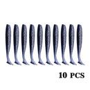 10CM Fishing Accessories Soft Lures for Bait All Artificial Feeder Silica Gel Crankbaits Tackle 2021 Surface Sea Lure With Salt